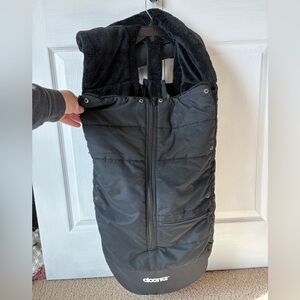 Black Doona Carseat Sleeping Bag